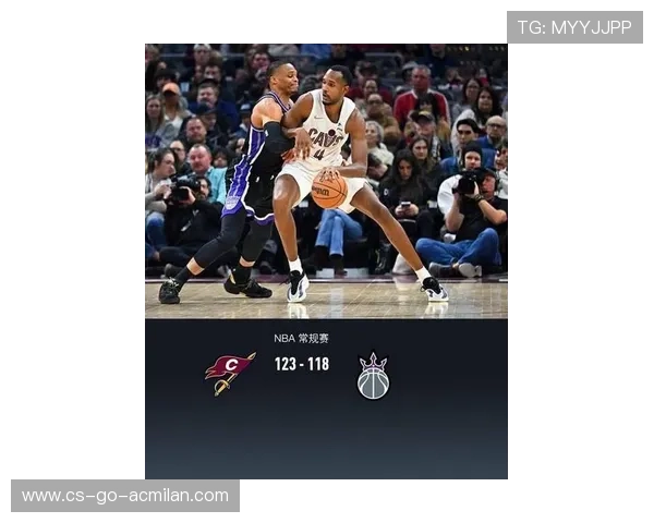 米切尔弧顶急停跳投命中，骑士做出回应